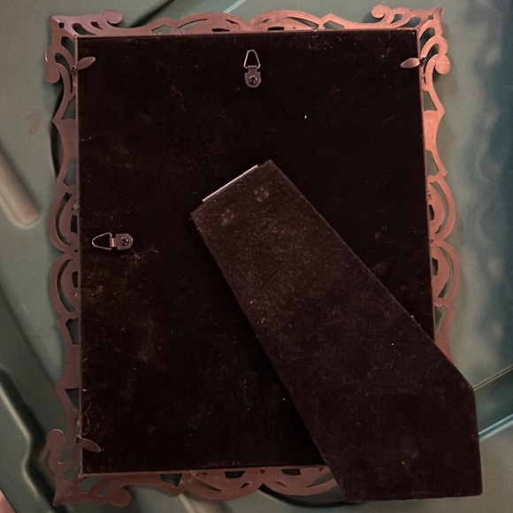 EUC 8” x 10” Pewter Scroll Picture Frame - Picture 2 of 2